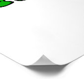 Grün ist gut poster (Ecke)