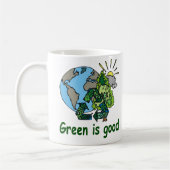 Grün ist gute Tasse (Links)