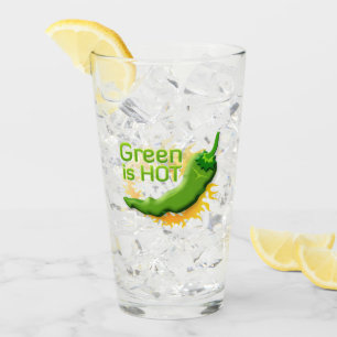 Grün ist HOT Glas