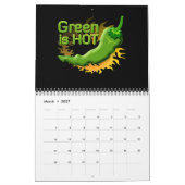 Grün ist HOT Kalender (Mär 2027)