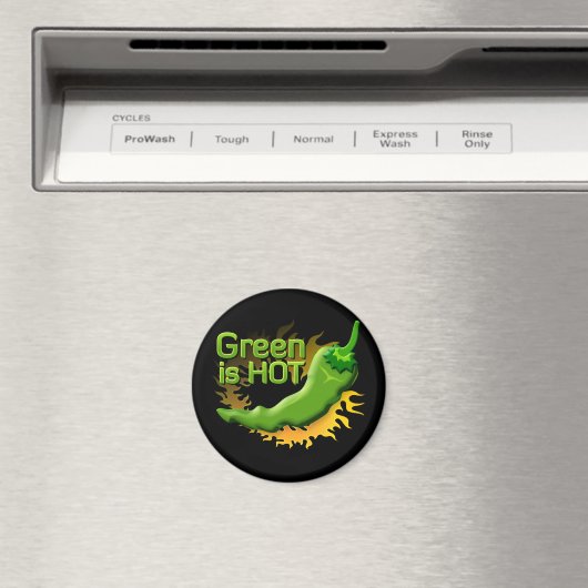 Grün ist HOT Magnet (In Situ (Geschirrspüler))