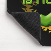 Grün ist HOT Mousepad (Ecke)