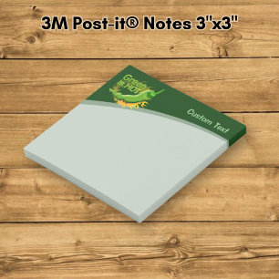 Grün ist HOT Post-it Klebezettel