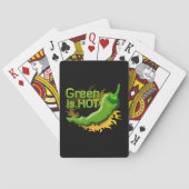 Grün ist HOT Spielkarten (Rückseite)