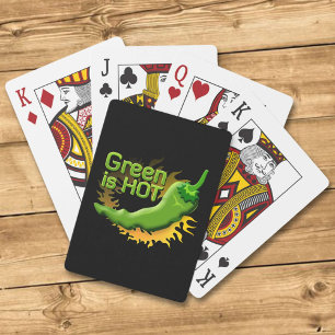 Grün ist HOT Spielkarten
