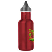 Grün ist HOT Trinkflasche (Links)