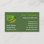 Grün ist HOT Visitenkarte (Vorderseite)