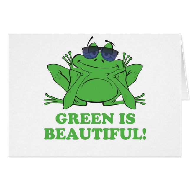 Grün ist schön (Vorderseite (Horizontal))