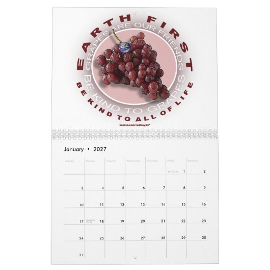 Grün ist unser Freund Kalender (Jan 2027)