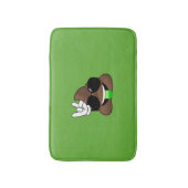 Grün kacken Felsen auf Emoji Bad-Matte Badematte (Vorderseite Vertikal)