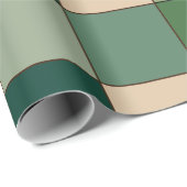 Grün kariert geschenkpapier (Rolleneckpunkt)