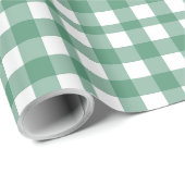 Grün kariert geschenkpapier (Rolleneckpunkt)