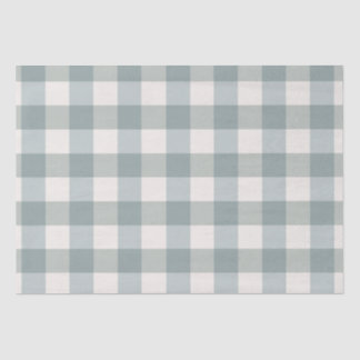 Grün kariert Gingham Landhausstil einfach Seidenpapier