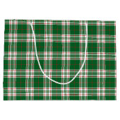 Grün kariert große geschenktüte (Rückseite)
