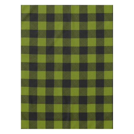 Grün karierter Garten Tischdecke (Vorderseite)