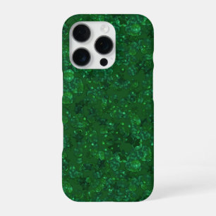 Grün, Konfetti, Glitter iPhone 16 Pro Hülle