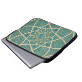 grün königlich laptopschutzhülle (Vorne Knopf)