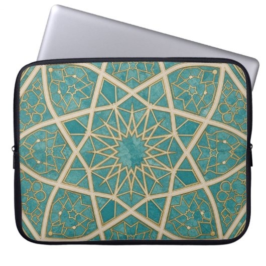 grün königlich laptopschutzhülle (Vorderseite)