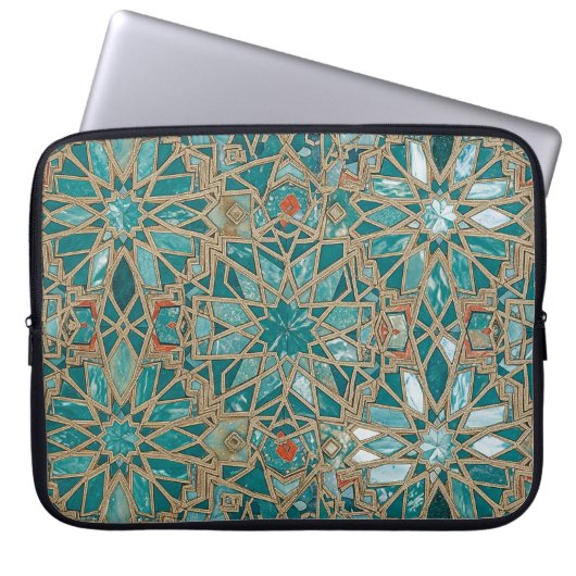 grün königlich laptopschutzhülle (Vorderseite)