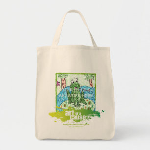 Grün "Kunst für eine Ursache" Tasche $15,95