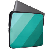 Grün Laptopschutzhülle (Vorne Rechts)