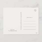 Grün Lässige Weihnachten Vertikal 3 Foto (Rückseite)