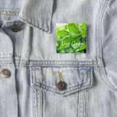 'Grün leben'-Button Button (Beispiel)