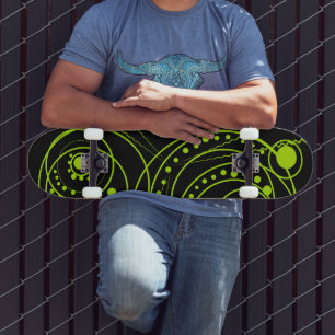 Grün leben skateboard