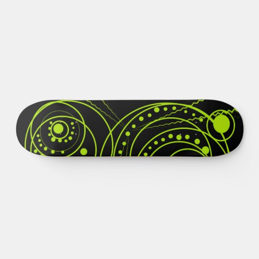 Grün leben skateboard (Horizontal)