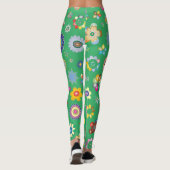 Grün-Legging Leggings (Rückseite)