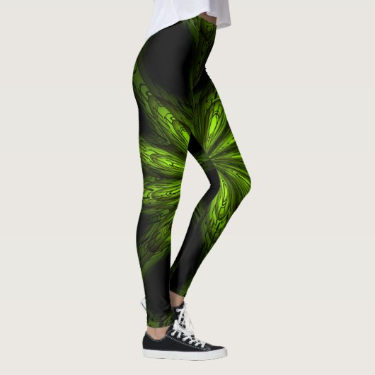 Grün Leggings (Rechts)