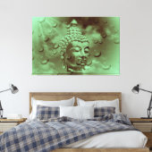 grün leinwanddruck (Insitu (Schlafzimmer))