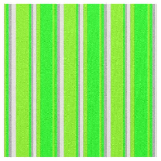 Grün, Limon, Dunkelgrau und hellgelbes Muster Stoff (Nahaufnahme)