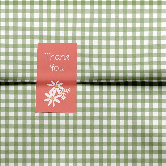 Grün - Maisy Gingham Seidenpapier