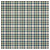 Grün, Marine-Blau und Creme kariert Stoff (Muster)