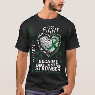 Grün Meine Schwestern Kampf Ist Mein Kampf Cerebra T-Shirt