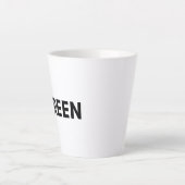 grün milchtasse (Vorderseite)