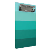 Grün Mini Klemmbrett (Schrägansicht)