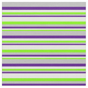 Grün, Minzcreme, Indigomuster und graue Farbmuster Stoff