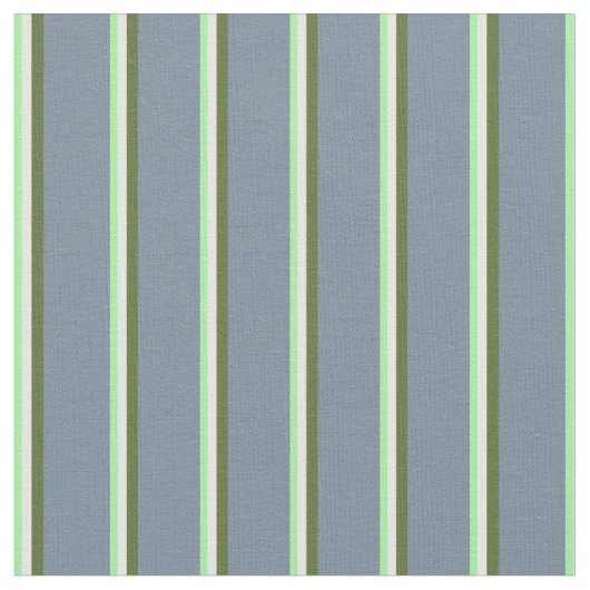 Grün, Minzcreme, Olive Green & Light Slate Grau Stoff (Nahaufnahme)