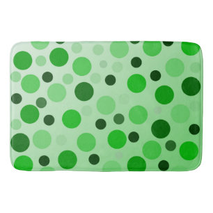 grün mit den Polka-Punkten von Envy, Badematte