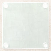 Grün mit Envy Glasuntersetzer (Rückseite)