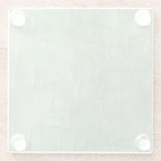 Grün mit Envy Glasuntersetzer (Rückseite)