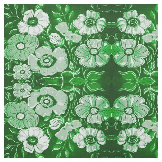 Grün mit Envy Stoff (Muster)