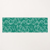 Grün mit Frucht elegant nur für Sie Yogamat Yogamatte (Vorderseite (Horizontal))