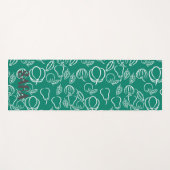 Grün mit Frucht elegant nur für Sie Yogamat Yogamatte (Vorderseite (Horizontal))