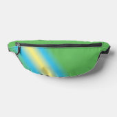 Grün mit gelbem Rohr Bauchtasche (Ablage )
