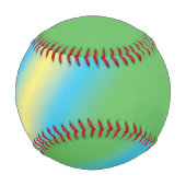 Grün mit gelber Rohre Baseball (Rückseite)