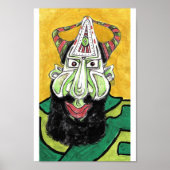 Grün mit ? poster (Vorne)