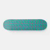 grün mit rotem Skateboard (Horizontal)